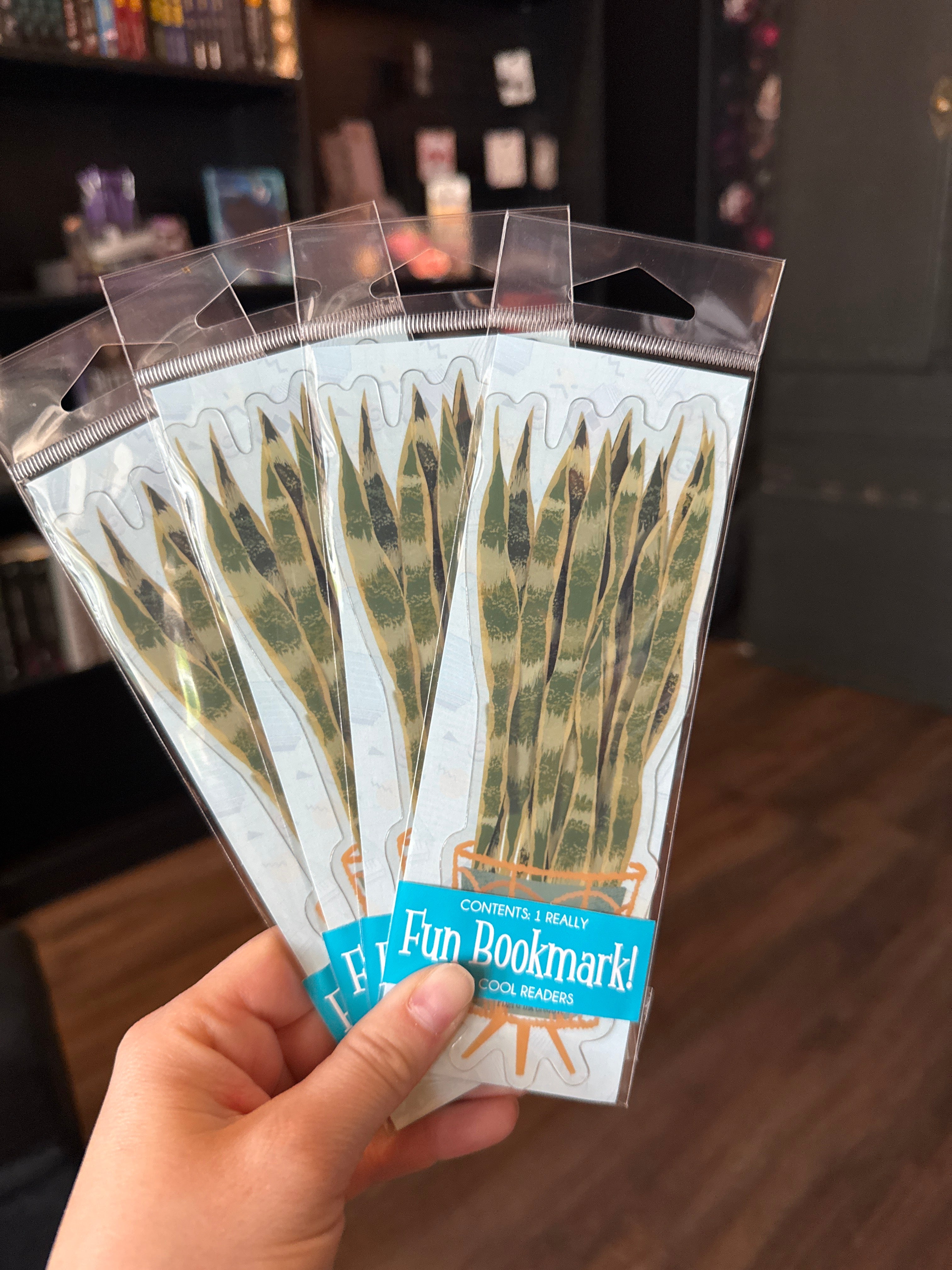 Snake Plant Fun Bookmark