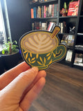 Latte/Coffee Sticker
