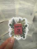 Diary of Miss Willa Colyns Sticker