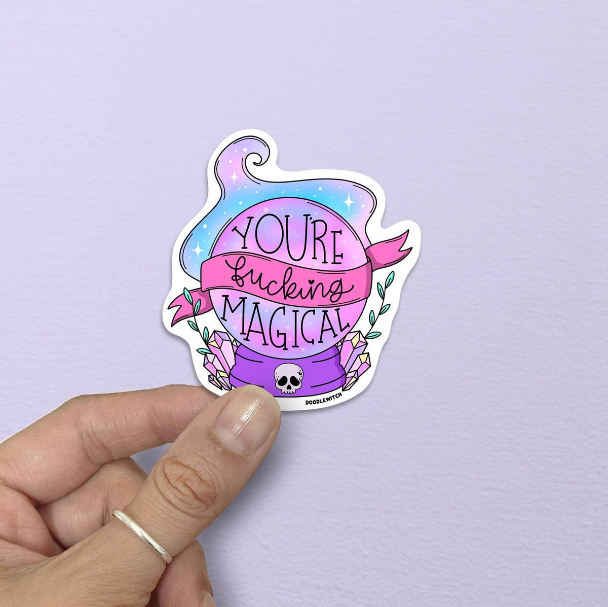 You're Magical Sticker, Witch Sticker