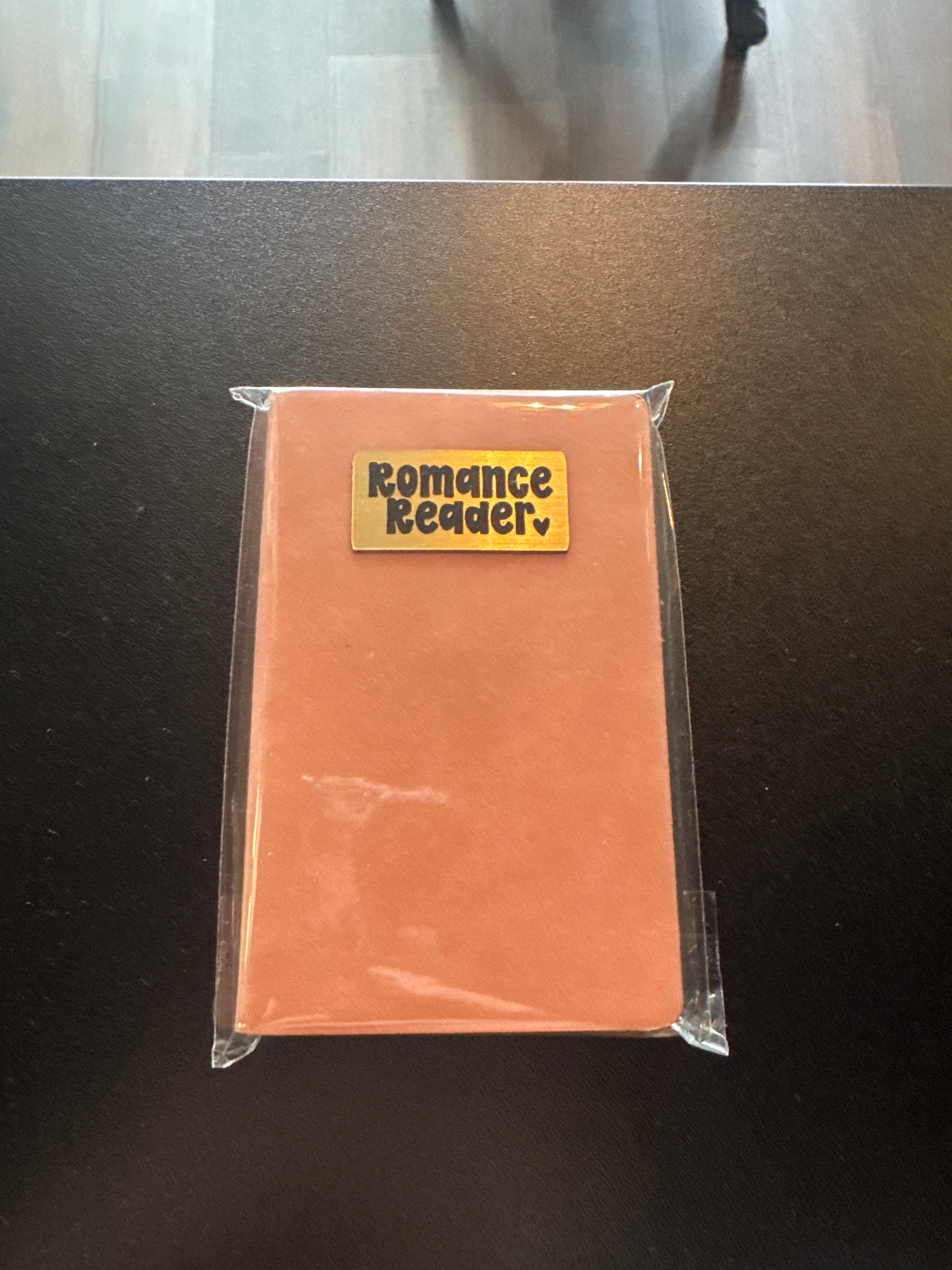 Mini Memos™️ Journal｜Romance Reader | Small Faux Leather Pocket Notebook