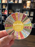 Radiate Love Sticker