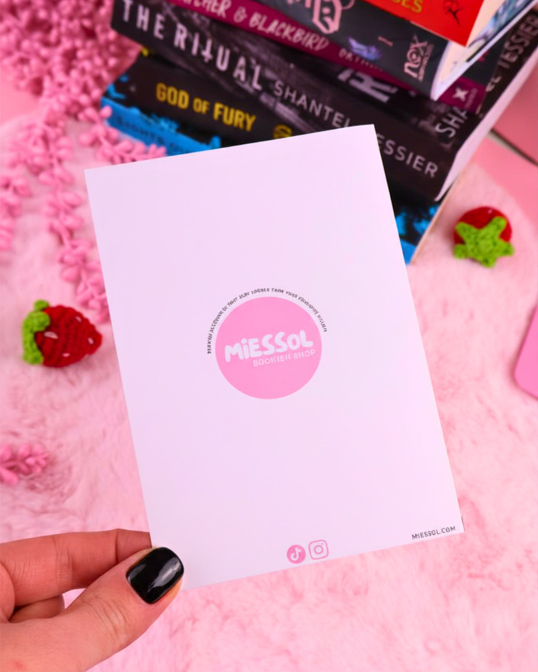 Good Girls Get Rewards Bookish Greeting Card