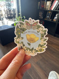 Allow the Unfolding Sticker