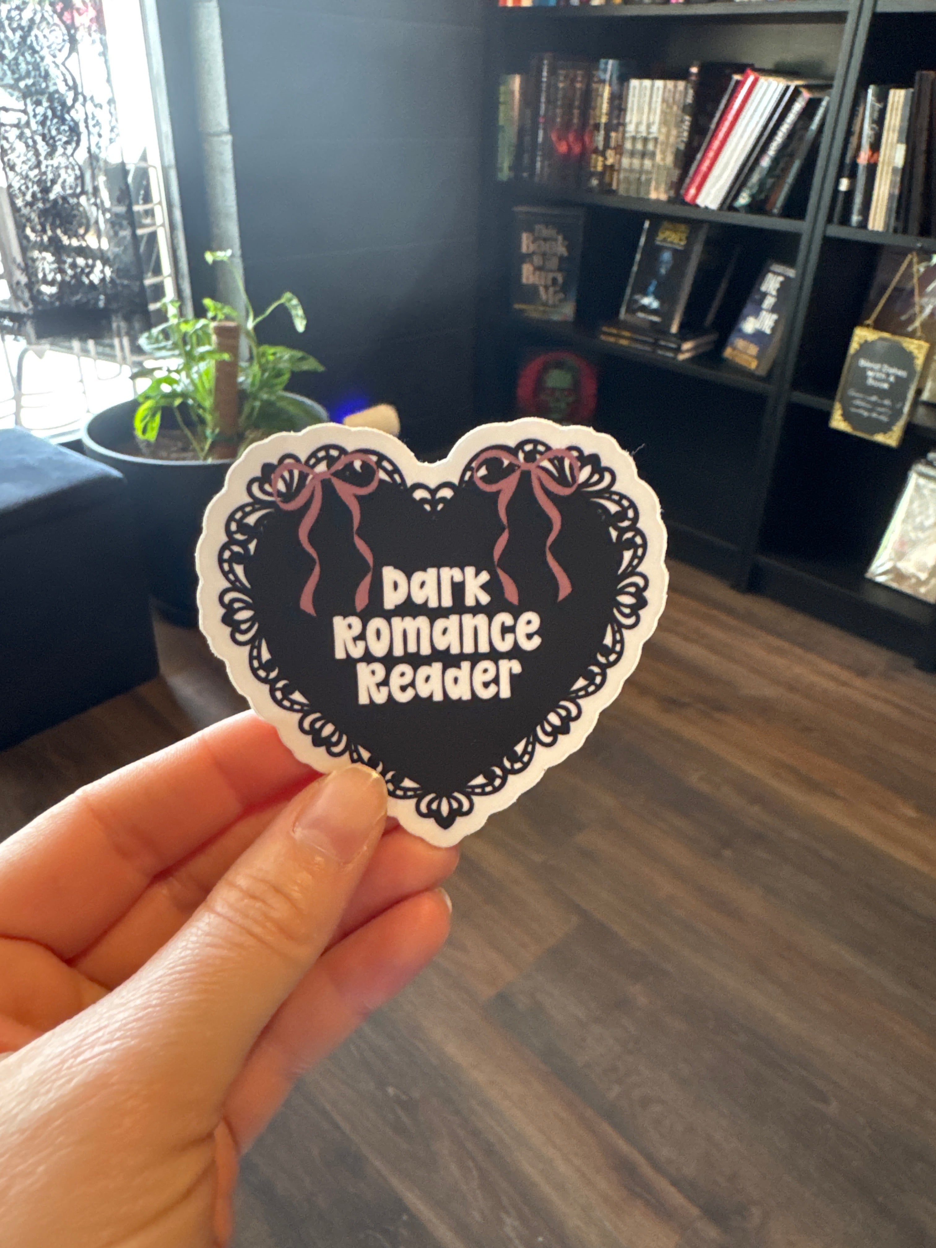 Dark Romance Reader Sticker