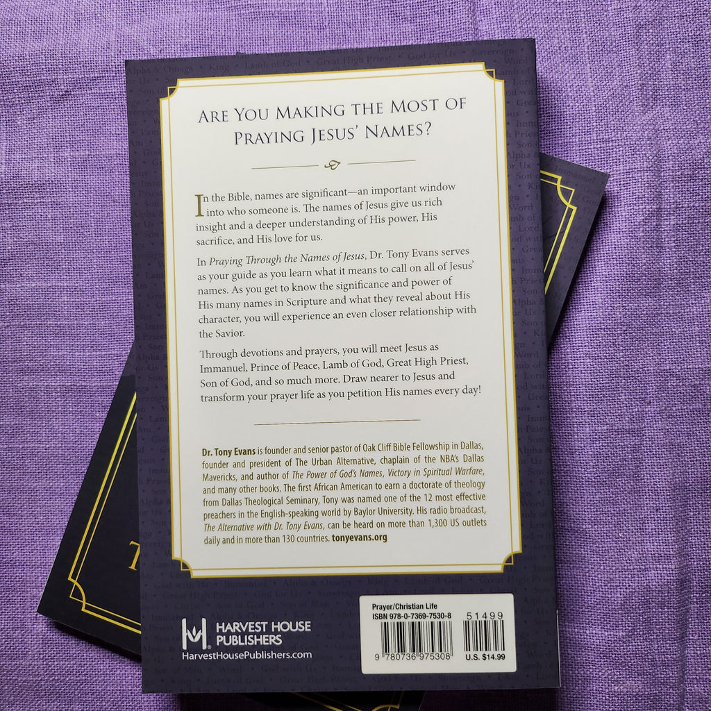 Praying Through The Names Of Jesus Tony Evans