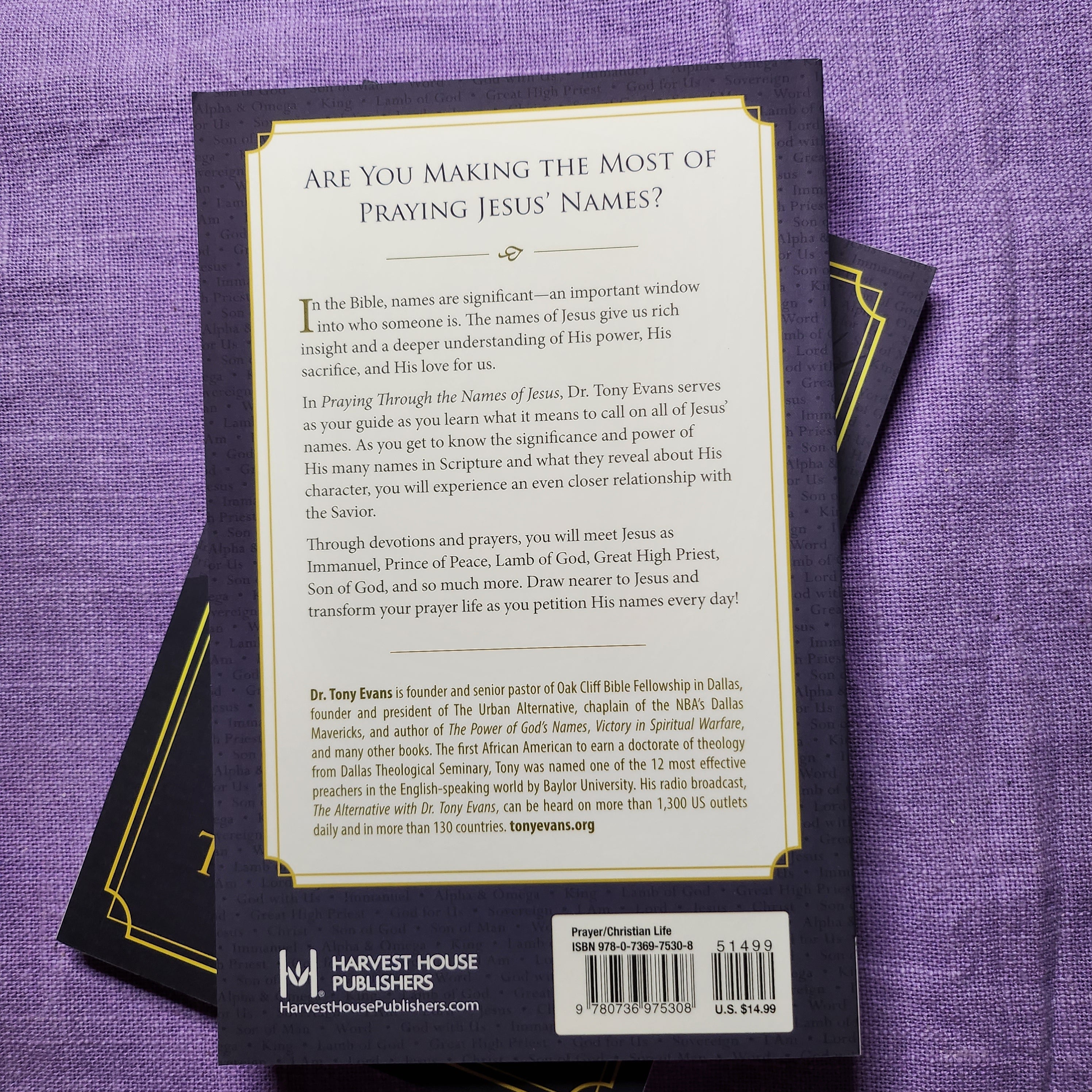 Praying Through The Names Of Jesus Tony Evans