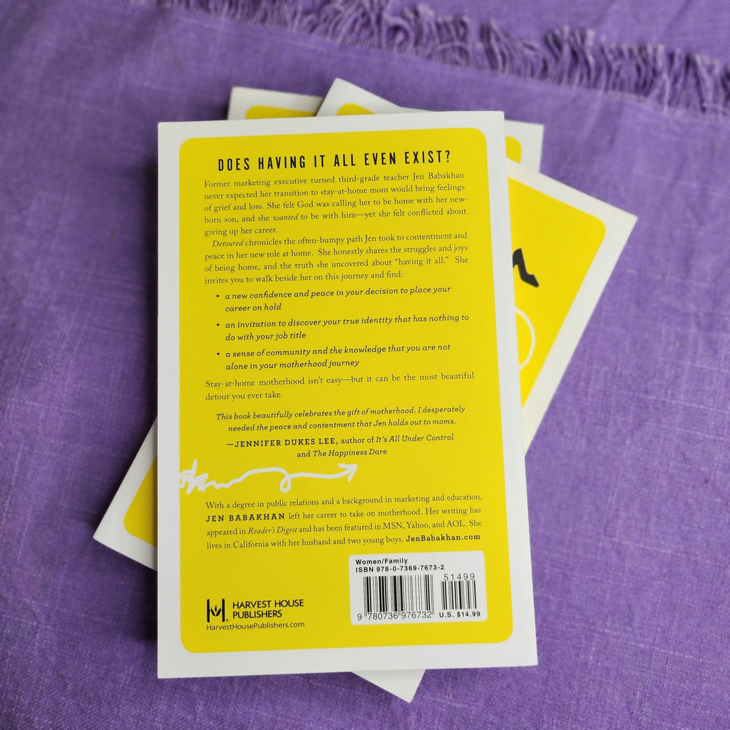 Detoured: The Messy, Grace-Filled Journey from Working Professional to Stay-at-Home Mom
Table of Contents Thumbnail Image - Detoured: The Messy, Grace-Filled Journey from Working Professional to Stay-at-Home