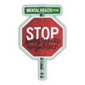 Stop Being So Hard on Yourself Vinyl Sticker