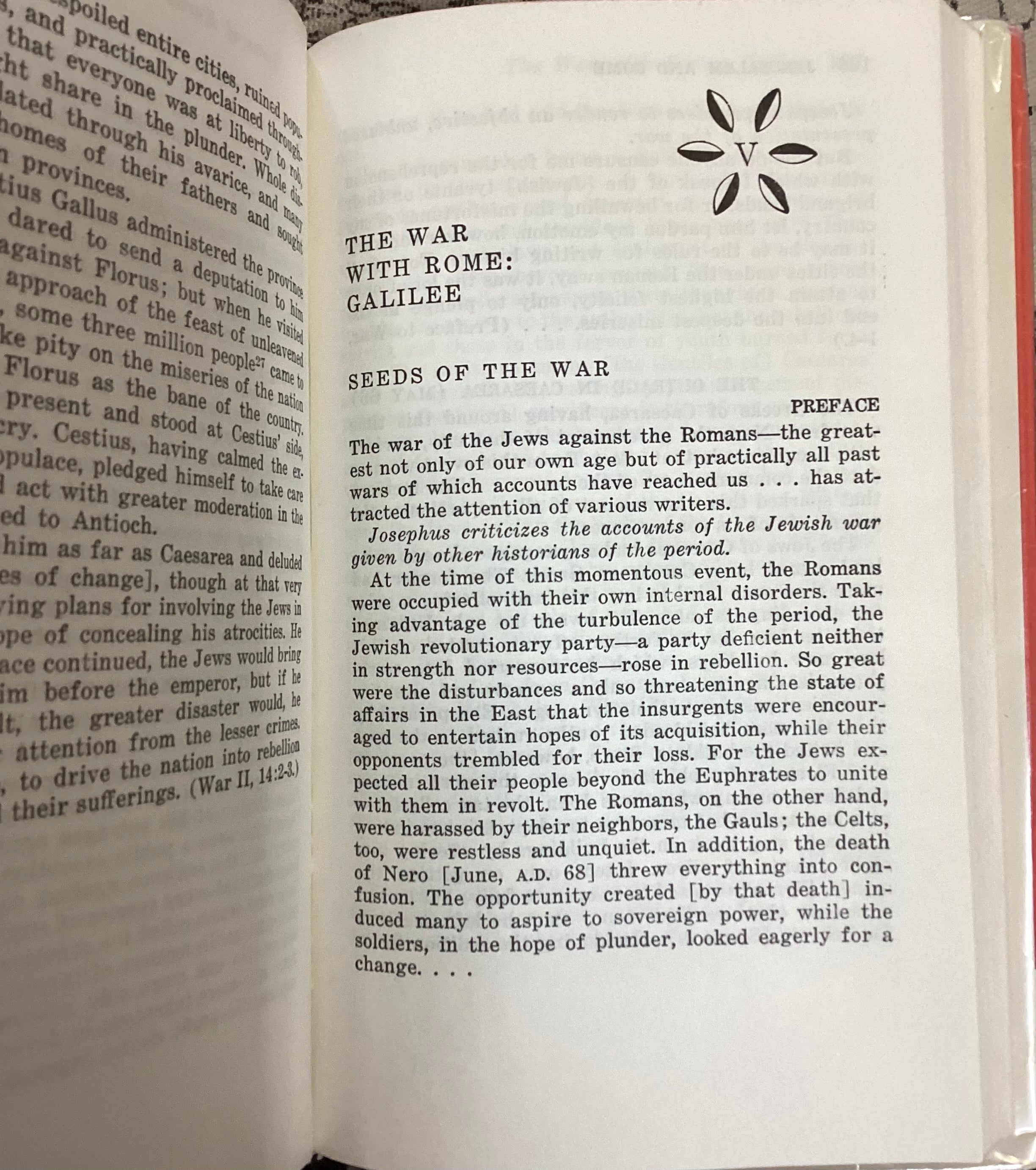 Jerusalem and Rome the writings of Josephus