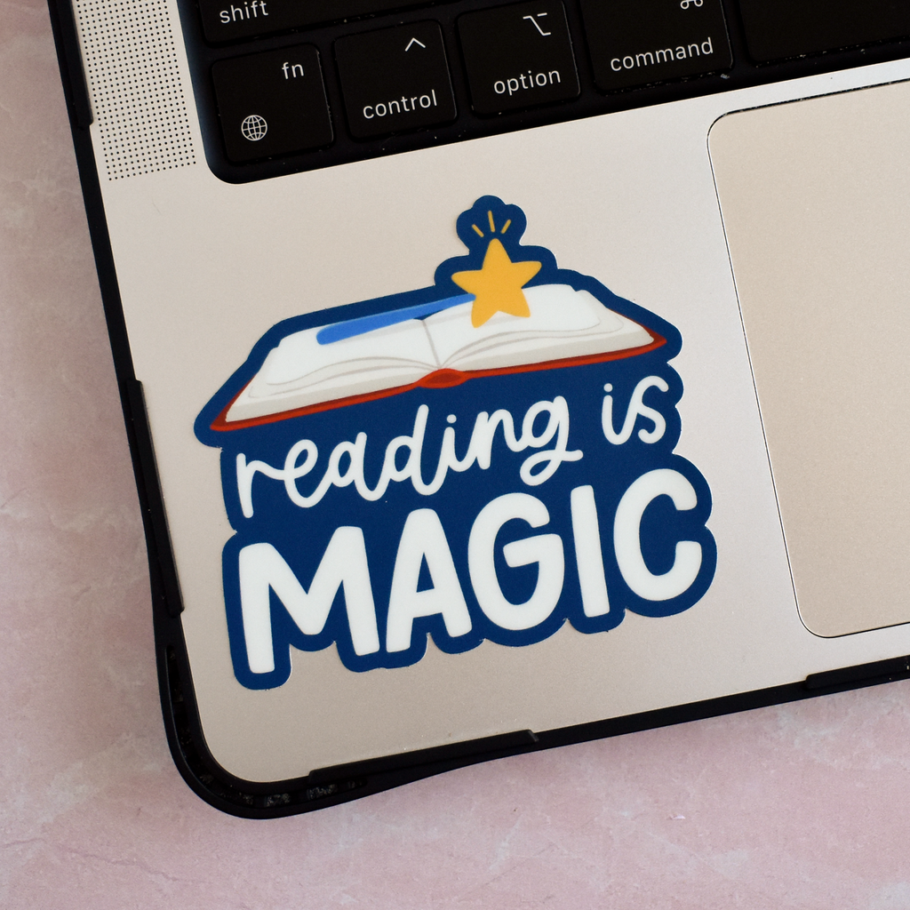 Reading is Magic Vinyl Sticker