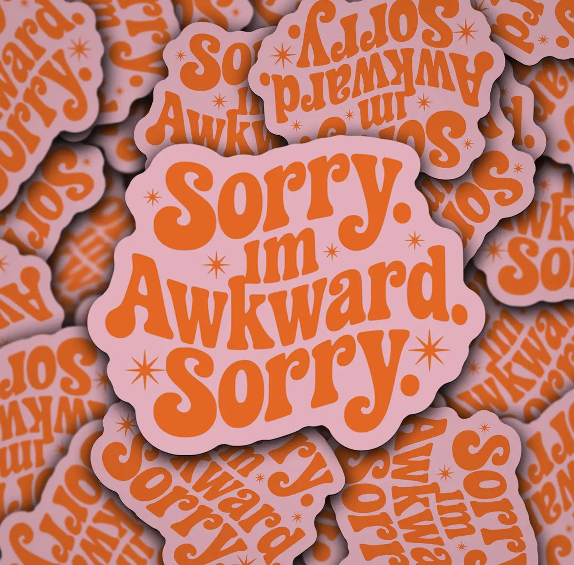 Sorry I’m Awkward Sticker