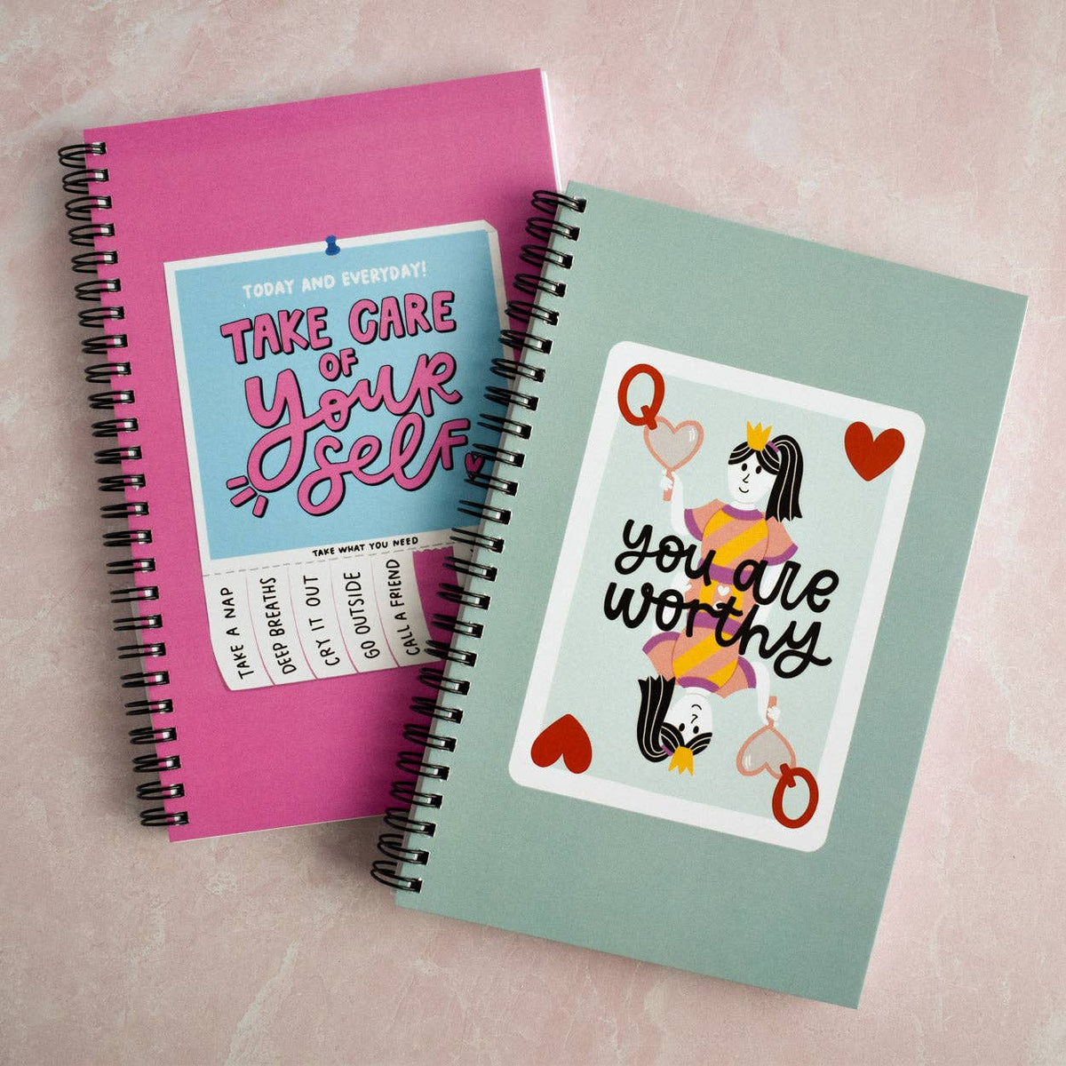 Take Care of Yourself Mental Health Journal | Undated