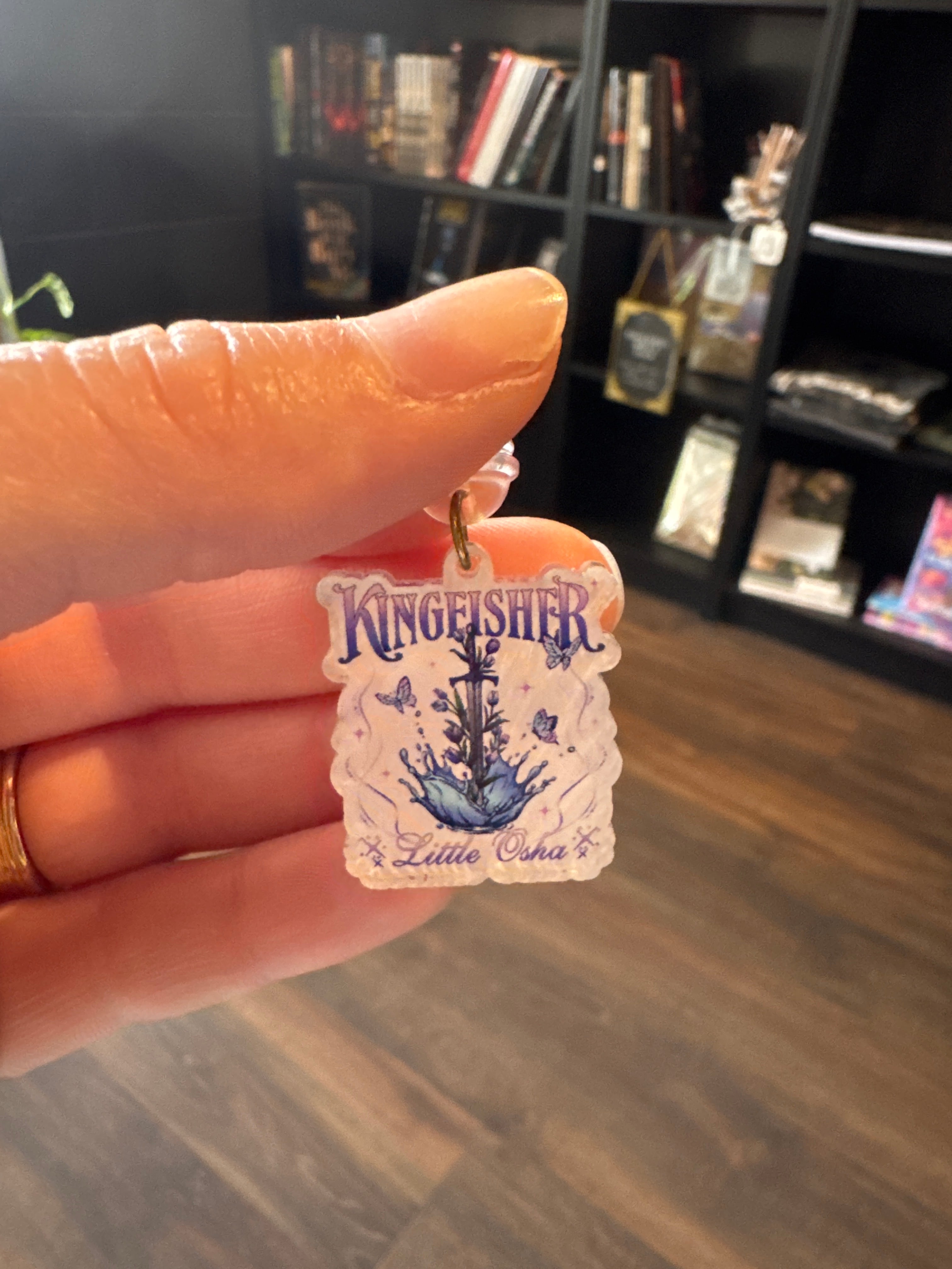 Kingfisher Kindle Charm
