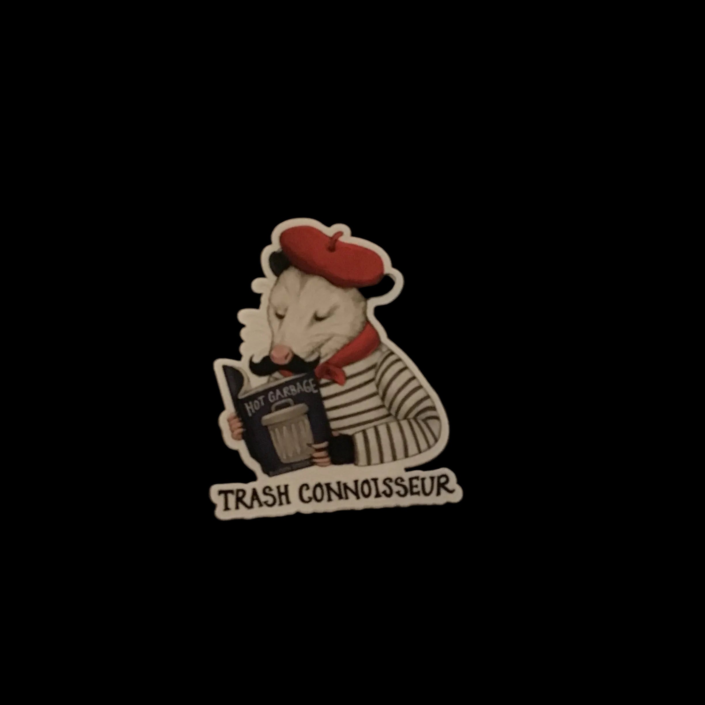 Trash Connoisseur Sticker