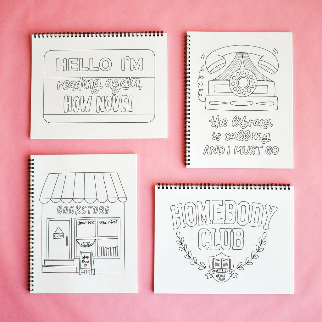 Novel Coloring Book | Bookish and Literary