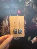 Book Earrings
