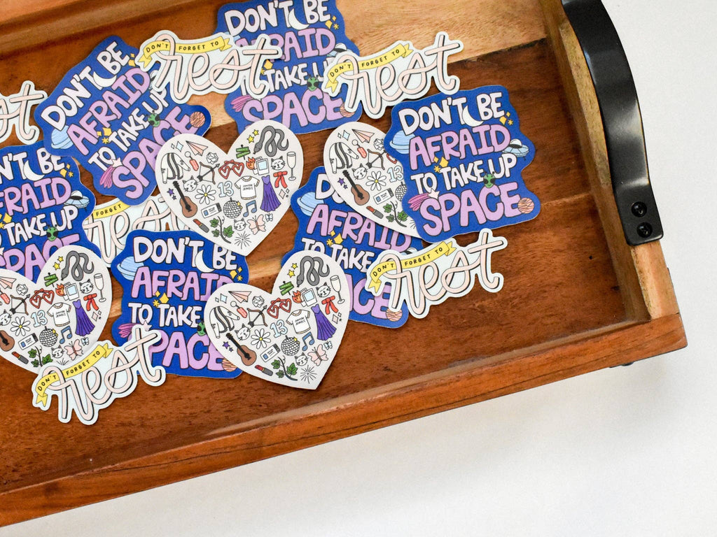 Don't Forget to Rest Vinyl Sticker