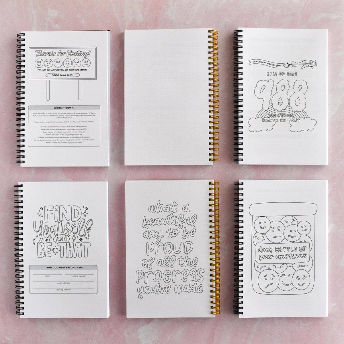 Silly Little Journal Mental Health Journal | Undated