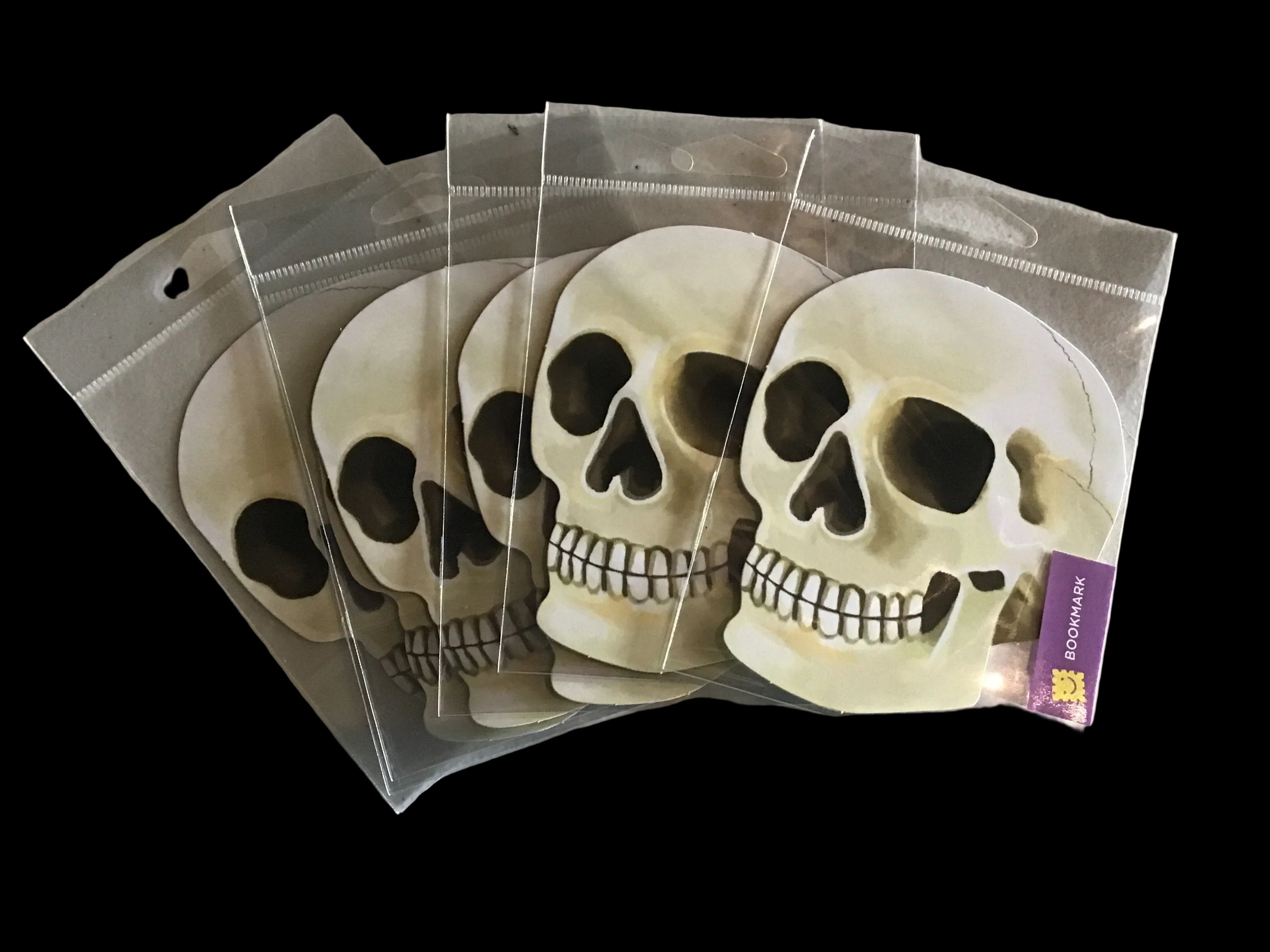 Skull Die-Cut Bookmark