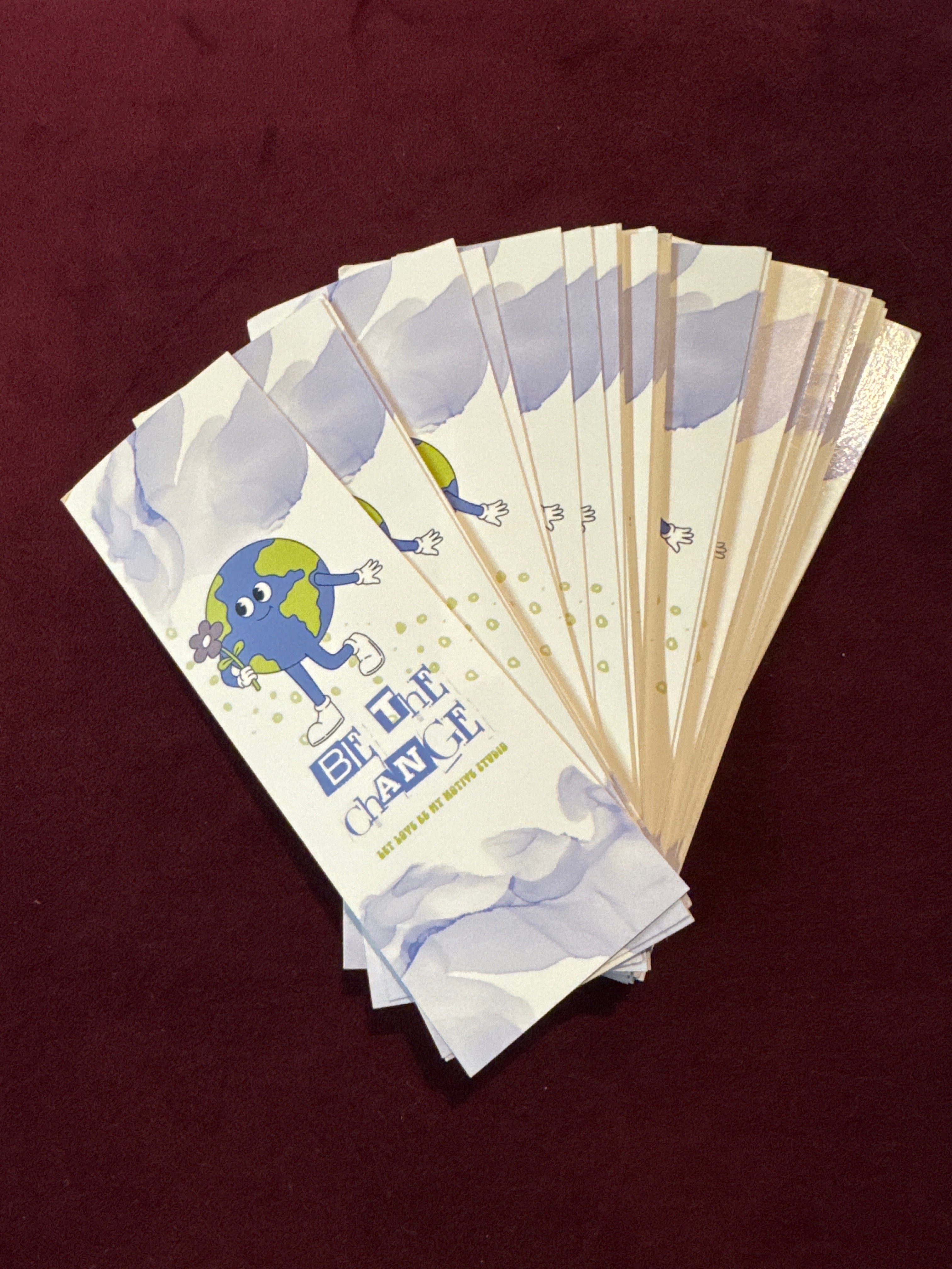 Be The Change Bookmark