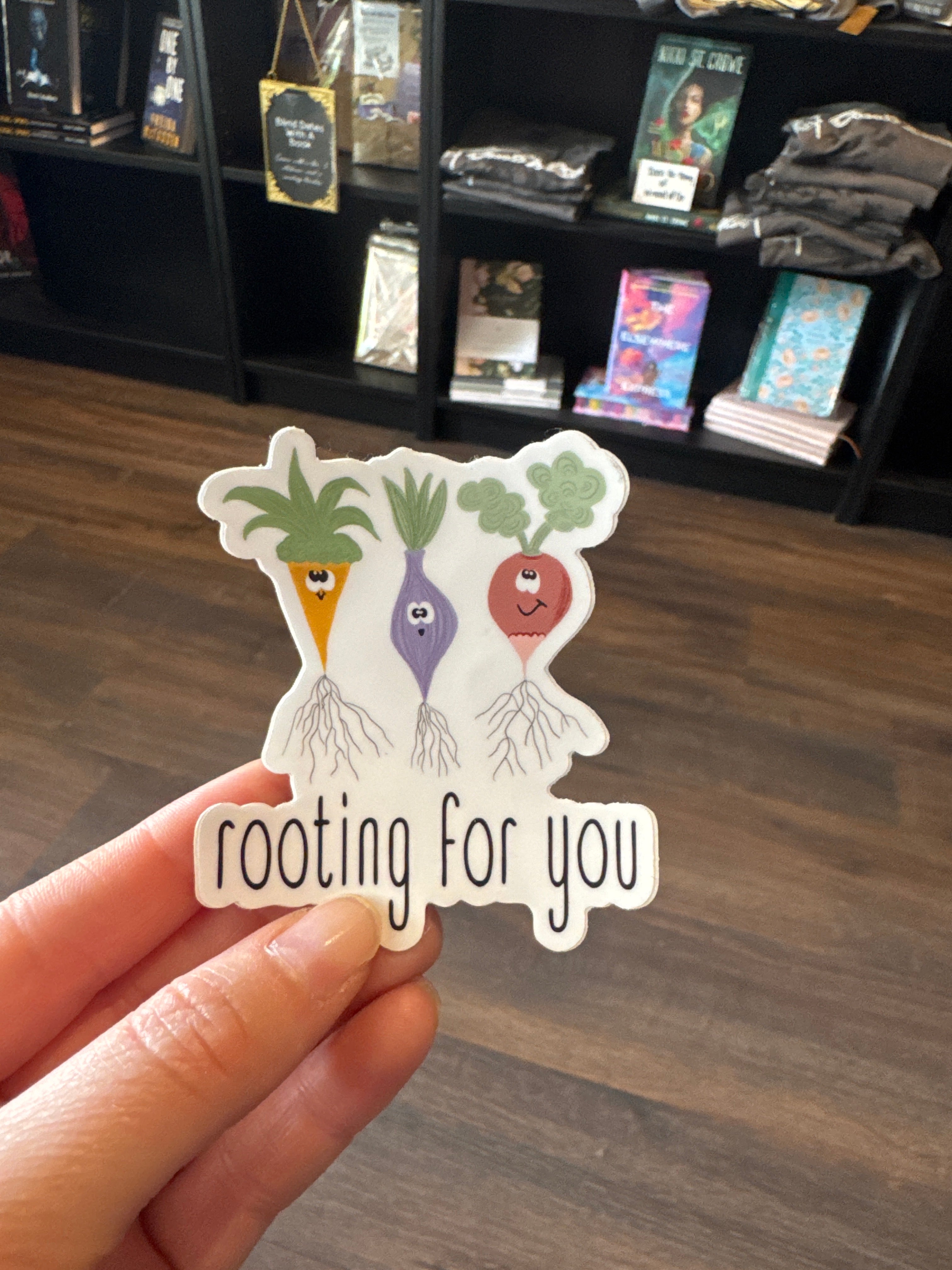 Rooting for You Sticker
