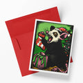 Seasons Screechings – Funny Christmas Possum Notecard