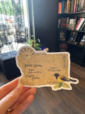 Dear You Sticker (you are on the right path)