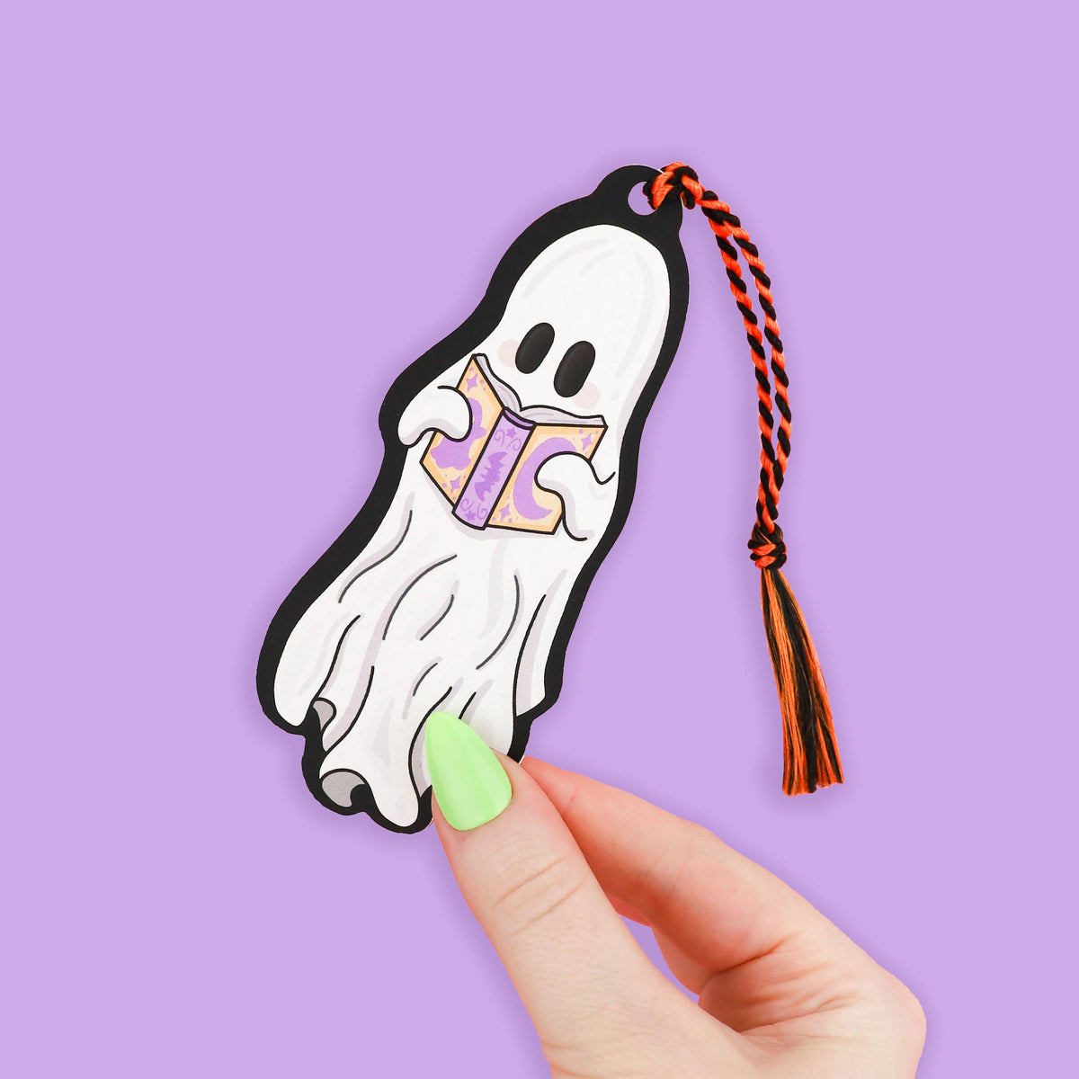 Reading Ghost Reader Gift Bookmark with Tassel