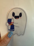 Red Bull Ghost sticker