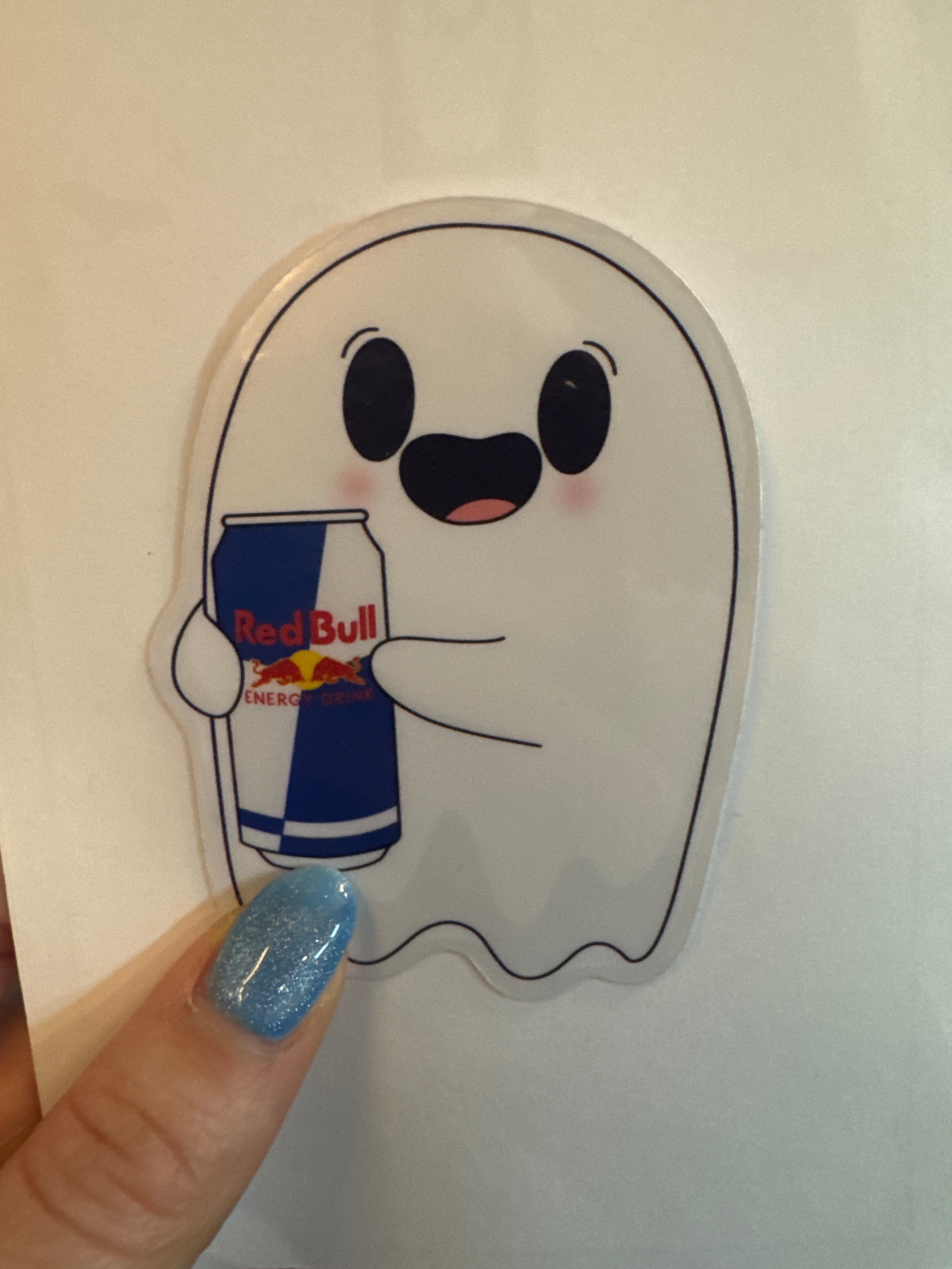 Red Bull Ghost sticker