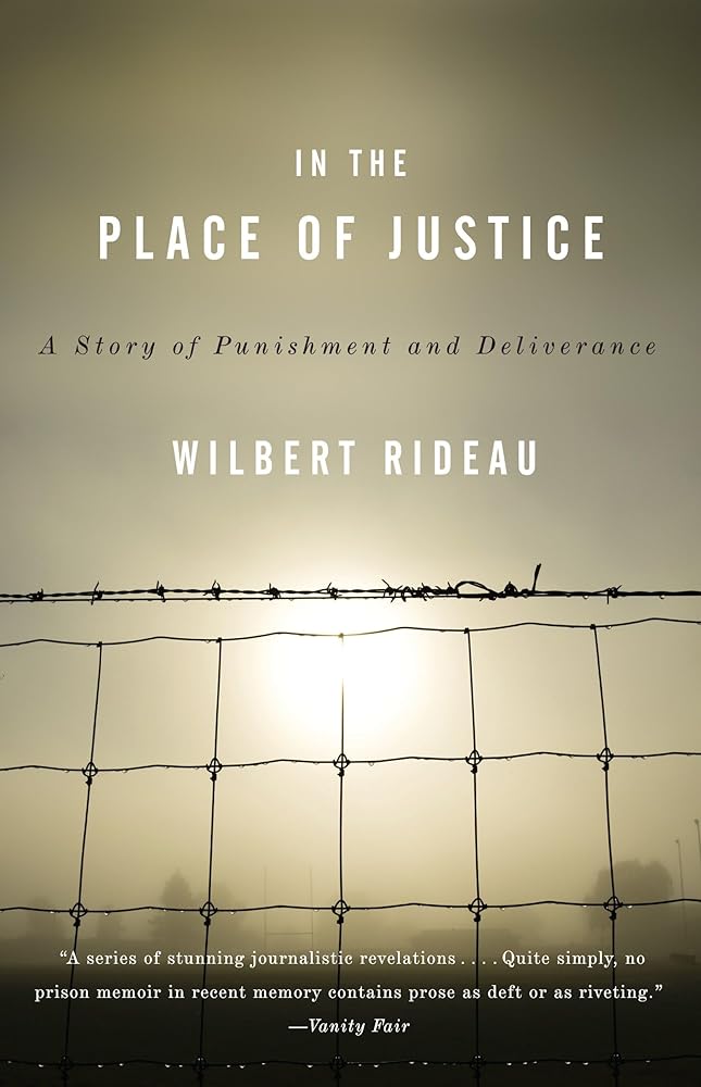 In the Place of Justice: A Story of Punishment and Redemption cover image