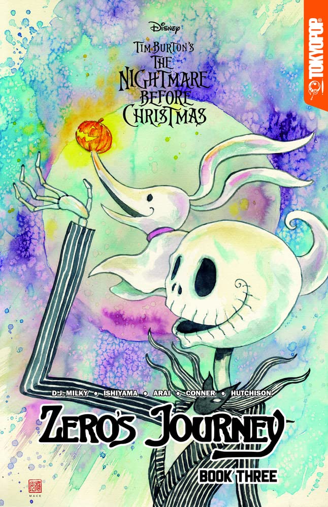 Disney Manga: Tim Burton's The Nightmare Before Christmas - Zero's Journey, Book 3 (Variant) (3) (Zero's Journey GN series) cover image