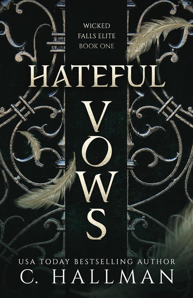 Hateful Vows: A Dark Bully Romance (Wicked Falls Elite) cover image
