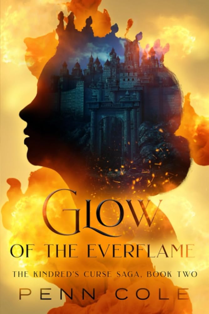 Glow of the Everflame: The Kindred's Curse Saga, Book Two (International Edition) cover image