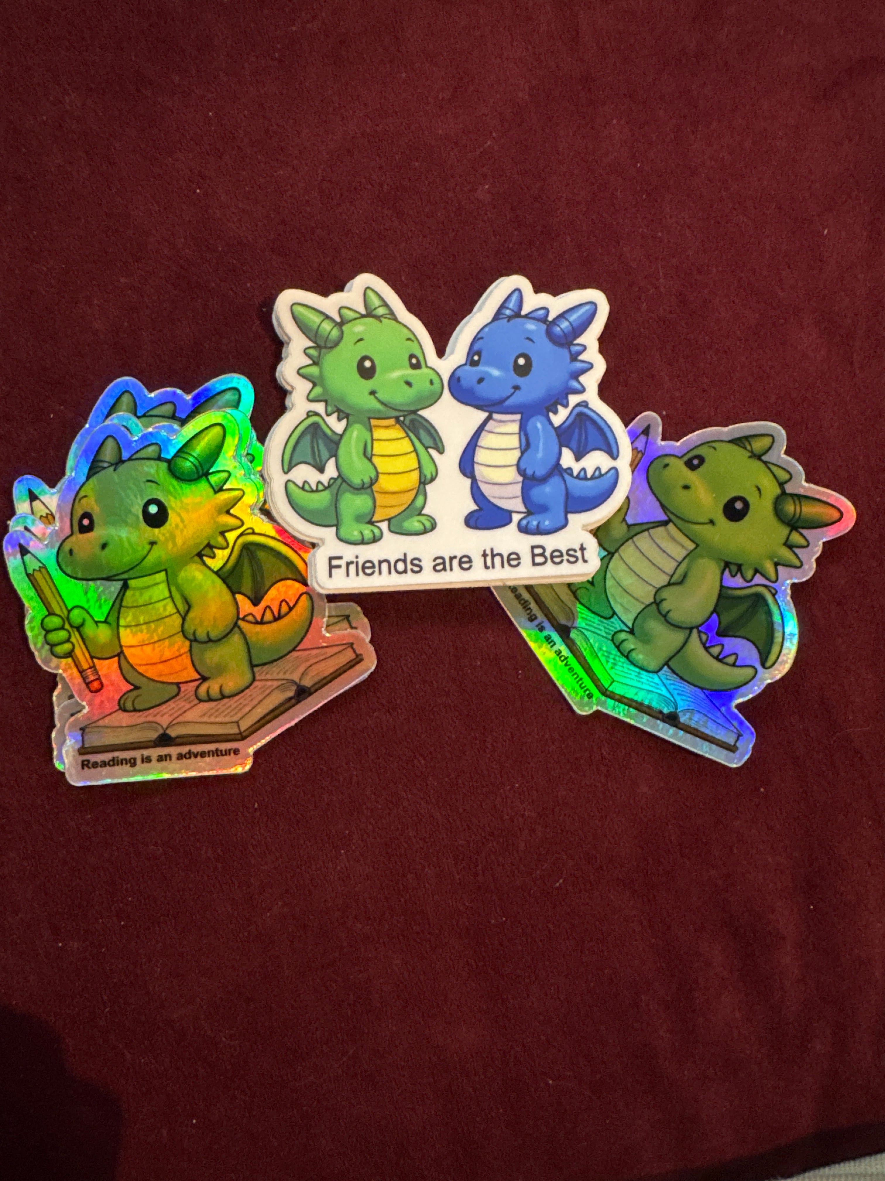 The Little Dragons Wish Stickers