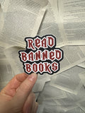 Read Banned Books Sticker