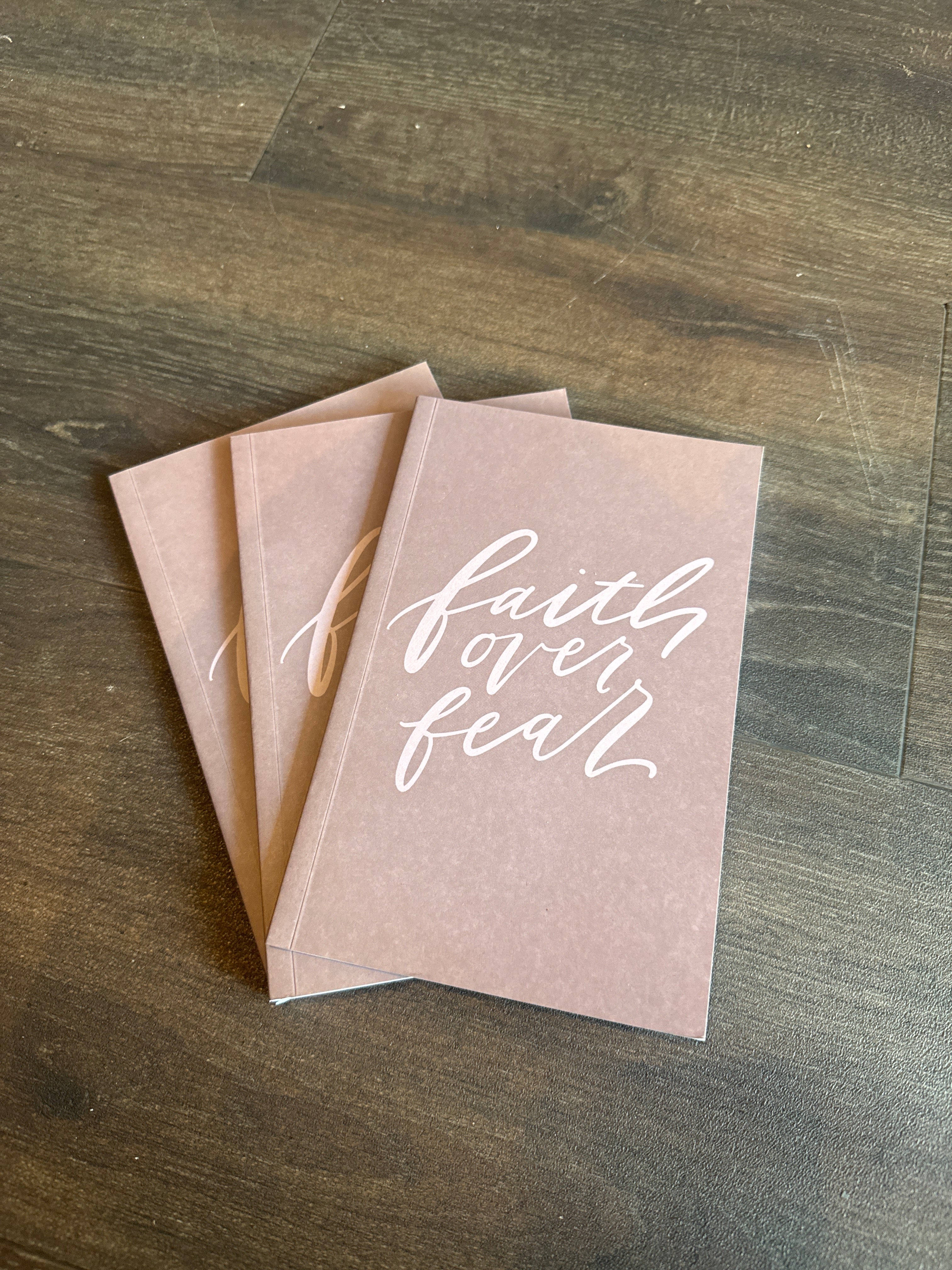 Faith over Fear Notebook