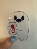 Diet Coke Ghost Sticker
