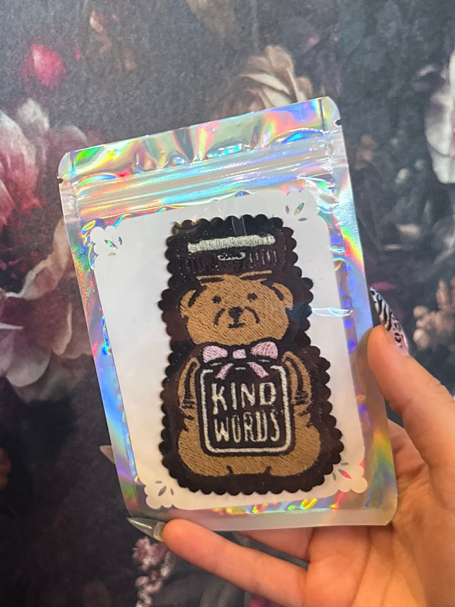 Kind Words Iron-On Patch