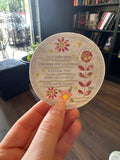 Trust your voice sticker