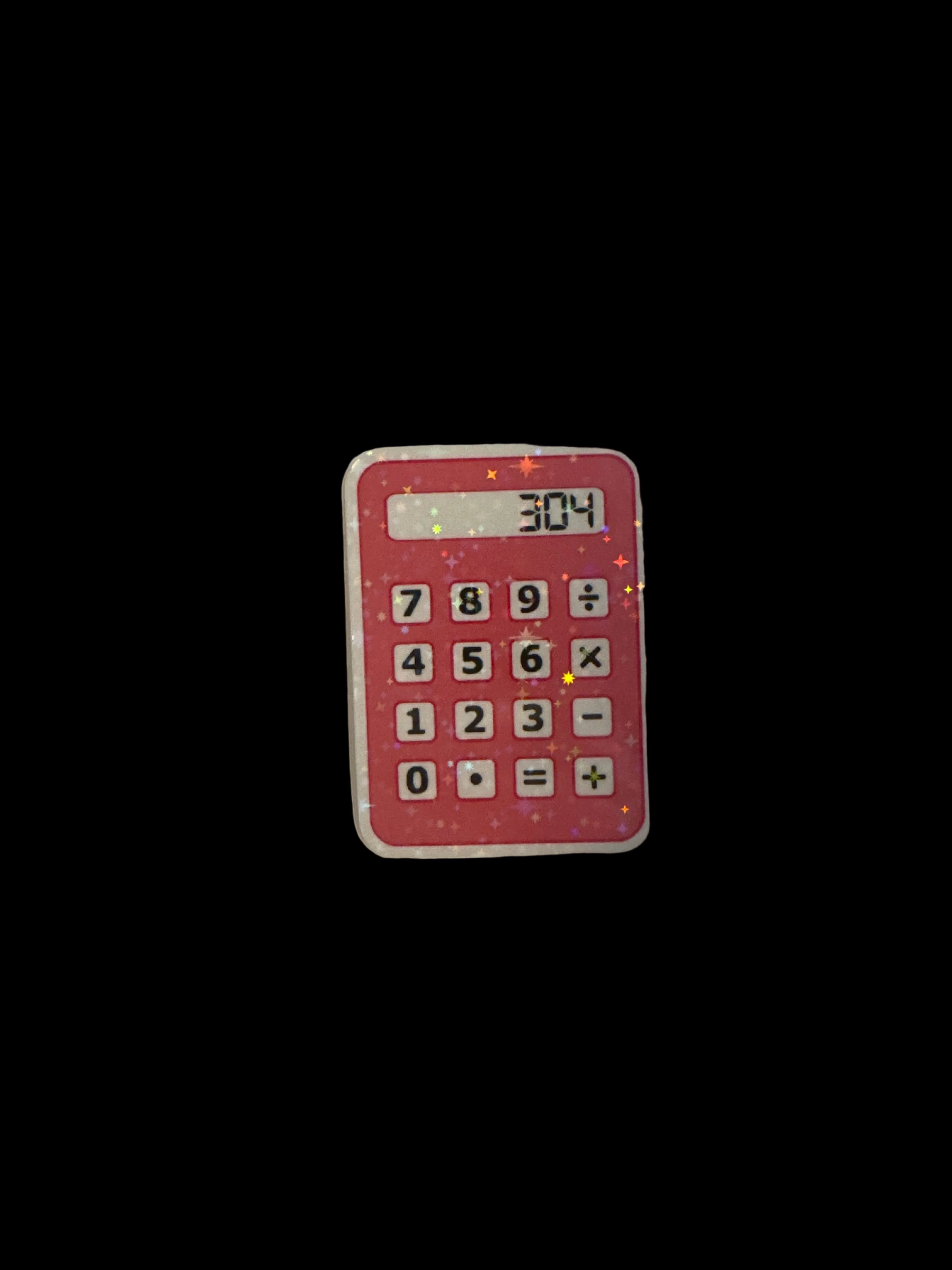 Calculator 304 Sticker