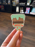 Paintbrush Artist Sticker
