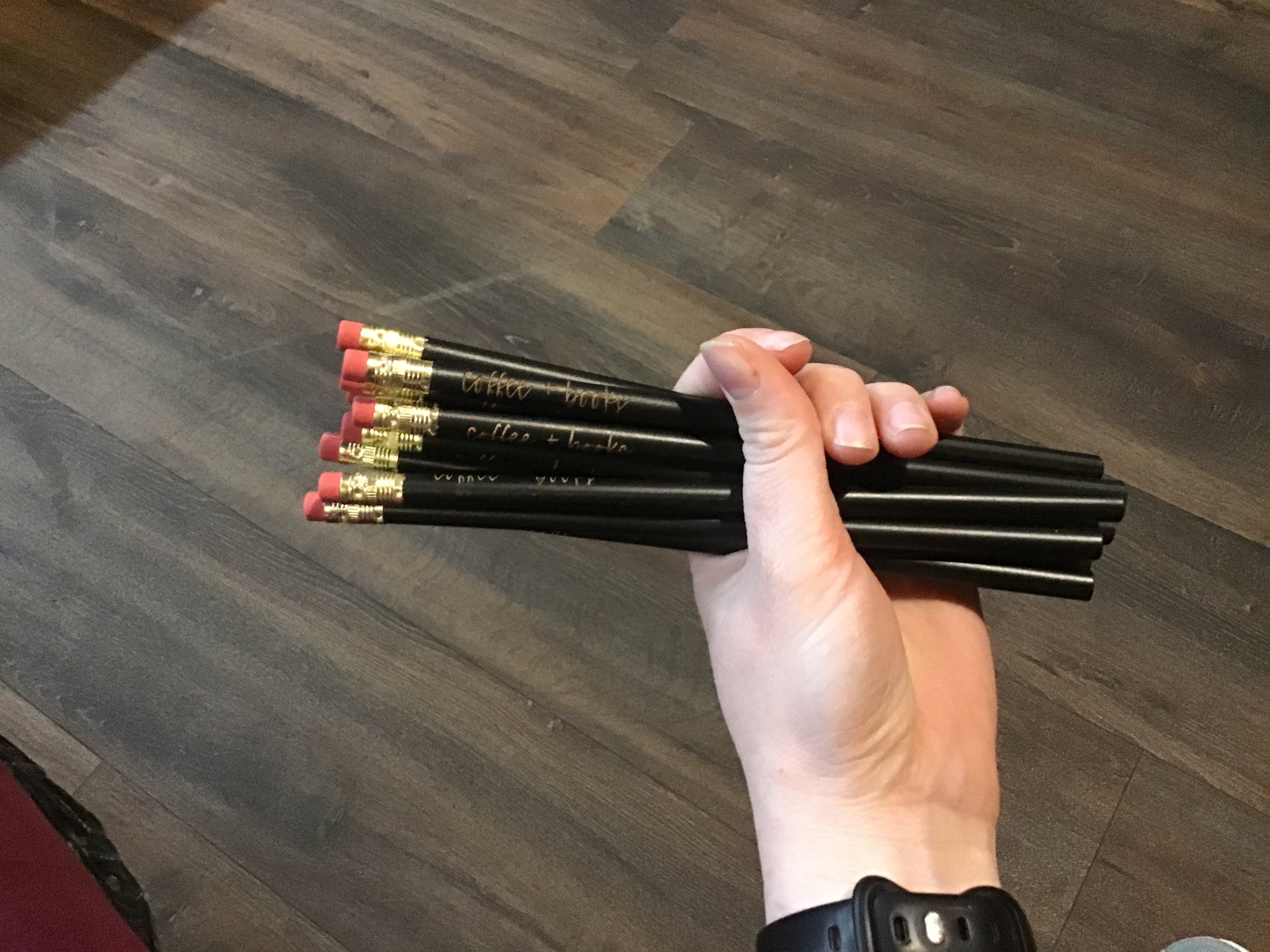 Coffee and Books Pencil