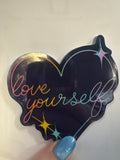 Love Yourself Sticker