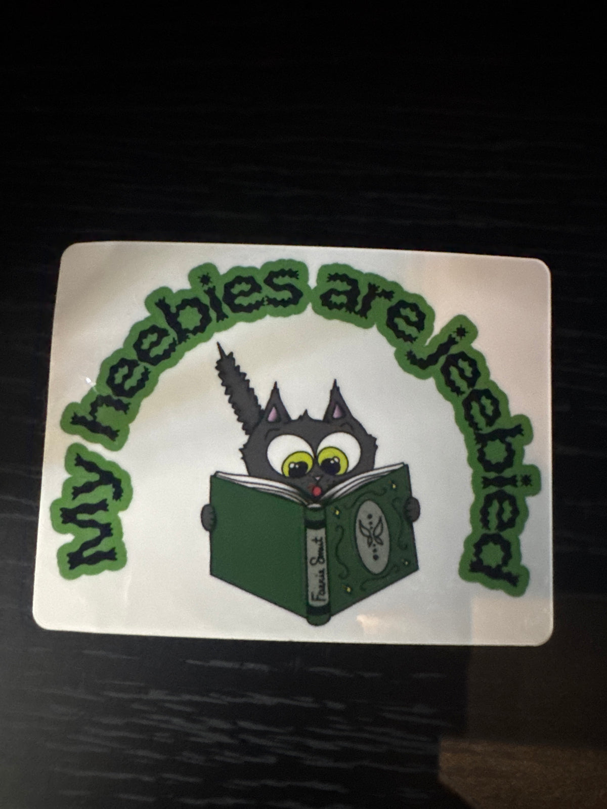 My heebies are jeebied/Sticker