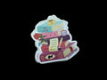 Romance Book Stack Vinyl Sticker