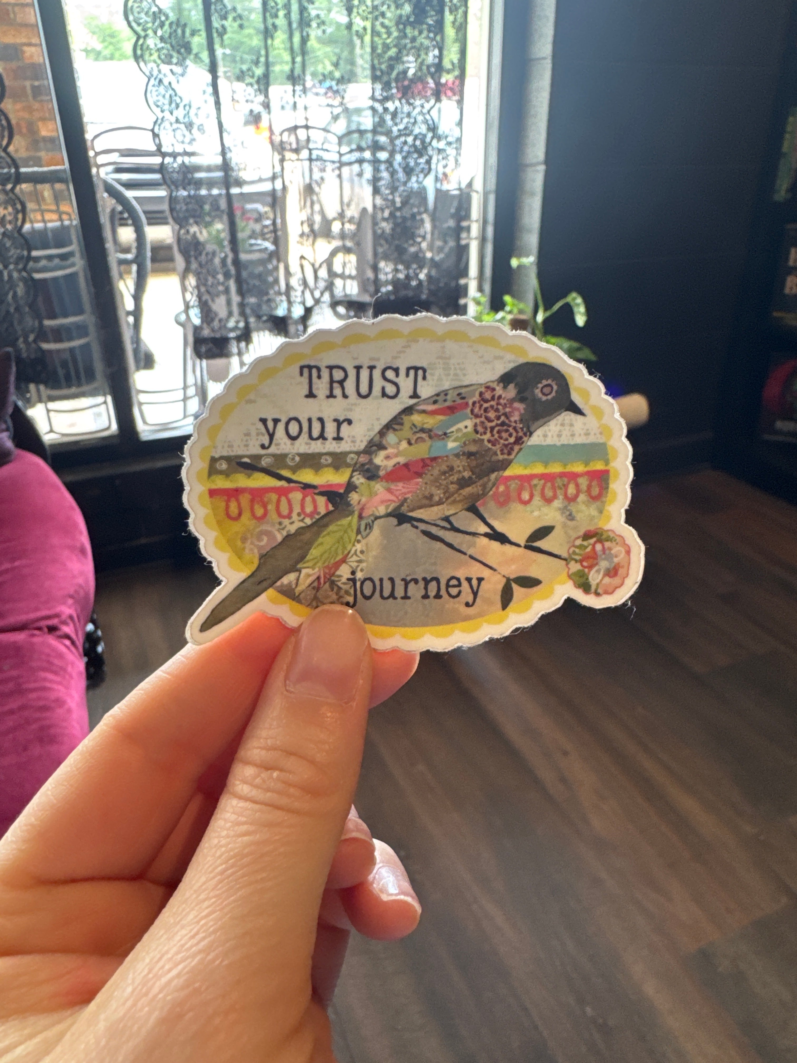 Trust Your Journey Sticker