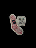 Hey Girl Pray About It Sticker