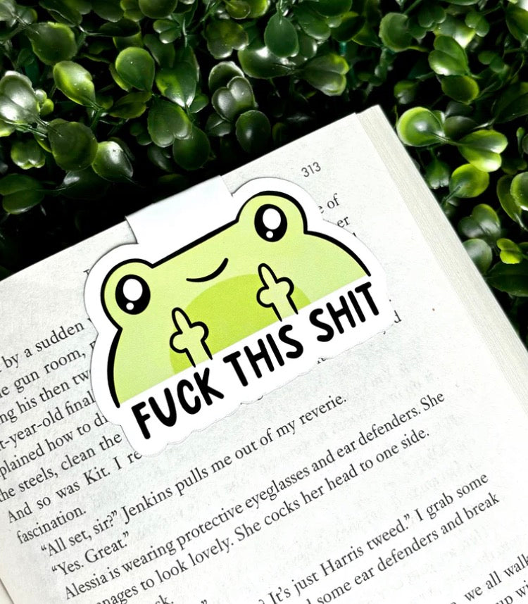 Fuck This Shit Magnetic Bookmark